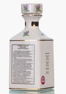 Pointers Scotch Whisky | John Greig Football Legends | Glasgow Rangers For Auction