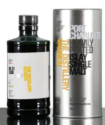 Port Charlotte 10 Years Old 2007 Distillery Valinch 2nd Fill Italian Wine 50cl