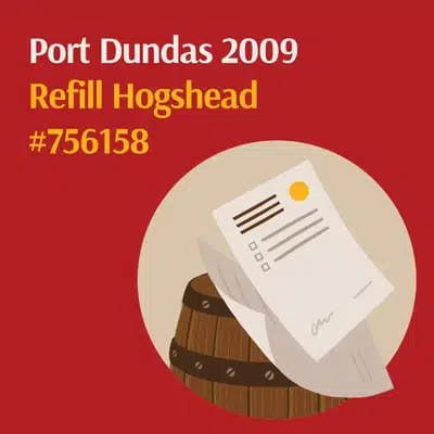 Port Dundas 2009 Refill Hogshead No.756158 | Held In Bond At Elite Wine & Whisky Ltd For Auction