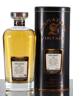 Port Dundas 25 Year Old 1991 Signatory Vintage