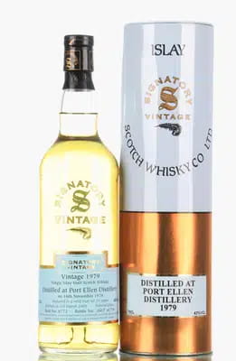 Port Ellen 24 Years Old 1979 | Signatory Vintage Single Cask No.6772 For Auction