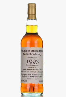 Royal Brackla 32 Years Old 1993 | 2025 Kingsbury Single Cask No.6805 For Auction