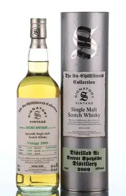 Secret Speyside Macallan 13 Years Old 2009 Signatory The UnChillfiltered Collection
