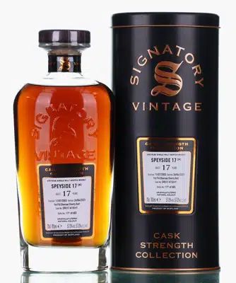 Speyside Macallan 17 Years Old 2005 Signatory Vintage Cask Strength Collection Cask No1
