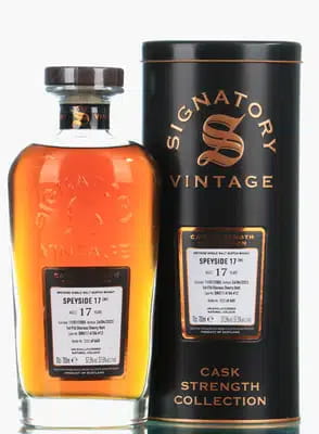 Speyside Macallan 17 Years Old 2005 Signatory Vintage Cask Strength Collection Cask No12