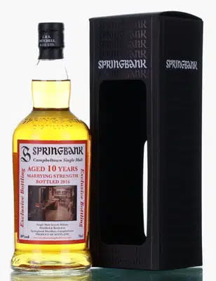 Springbank 10 Years Old 2016 Marrying Strength Exclusive Bottling