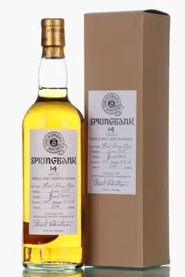 Springbank 14 Years Old 1995 Selected For Springbank Society Members