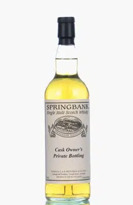 Springbank 18 Years Old 19932012 Cask Owners Private Cask No424