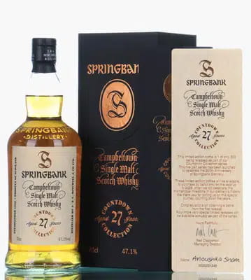 Springbank 27 Years Old 2023 Countdown Collection 1st Release
