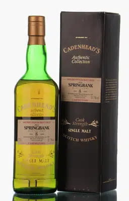 Springbank 1985 Cadenheads Authentic Collection 8 Year Old