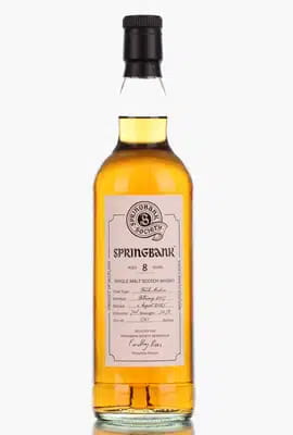 Springbank 8 Years Old 2017 2025 Fresh Madeira Springbank Society