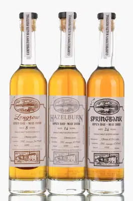 Springbank, Longrow & Hazelburn | Open Day May 2023 - Campbeltown Malts Festival (35cl x3) For Auction
