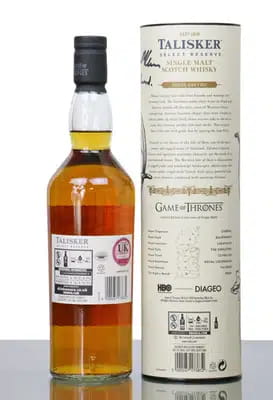Talisker Select Reserve Game Of Thrones | House Of Greyjoy **Signed By The Hound** For Auction