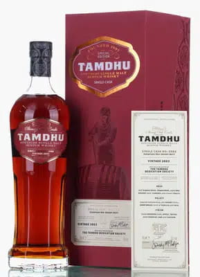 Tamdhu 20 Years Old 2003 | 2024 Tamdhu Dedication Society | Single Cask No.5986 For Auction