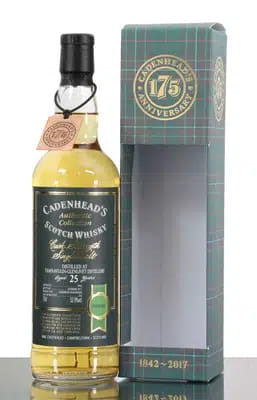 Tamnavulin Glenlivet 25 Years Old 1992 Cadenheads Authentic Collection 175th Anniversary