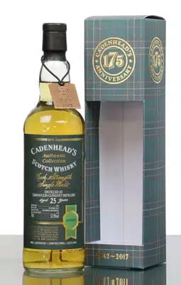 Tamnavulin Glenlivet 25 Years Old 1992 Cadenheads Authentic Collection