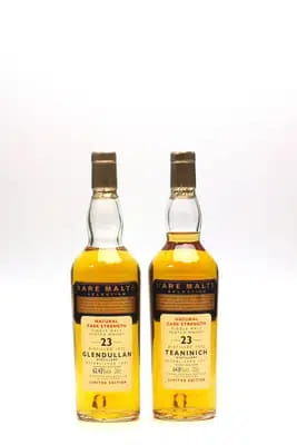 Teaninich 23 Years Old 1972 & Glendullan 23 Years Old 1972 | Rare Malts (20cl x2) For Auction