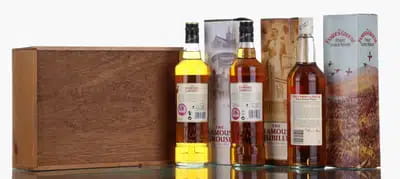 The Famous Grouse, Juiblee & Perth | Matthew Gloag & Son Ltd Wooden Case (x3) For Auction