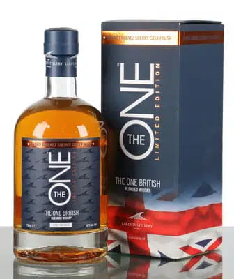 The Lakes The One British Blended Whisky Pedro Ximenez Sherry Finish Limited Edition