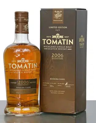 Tomatin 15 Years Old 2006 Madeira Casks Portugese Collection Edition 3