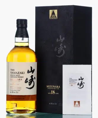 Yamazaki 18 Years Old Mizunara | 100th Anniversary Edition For Auction