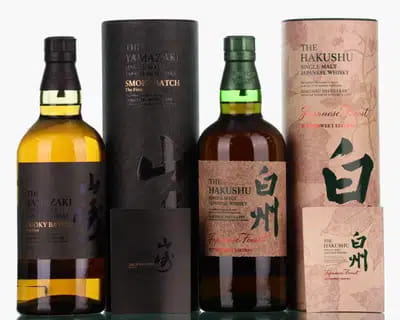 Yamazaki Smoky Batch The First Hakushu Japanese Forest Bittersweet 2x 70cl