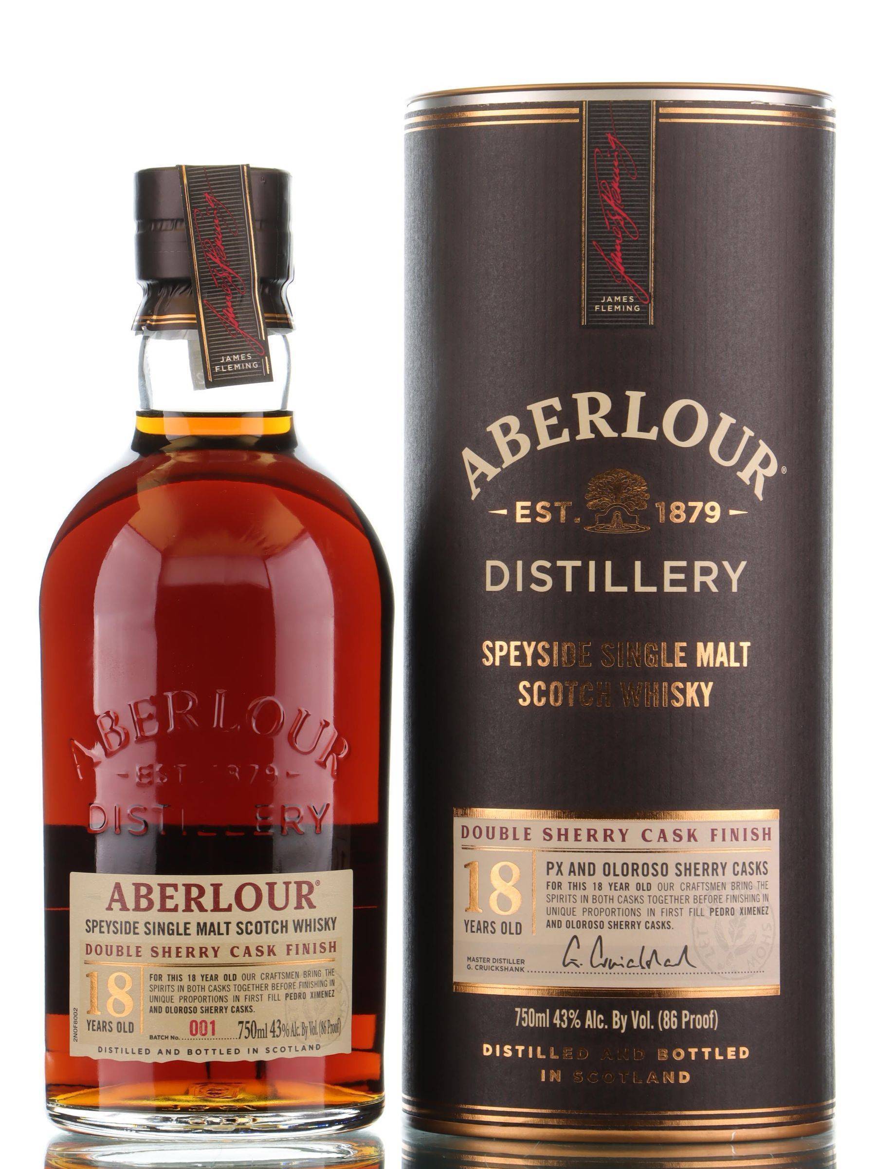 Aberlour 18 Double Sherry Cask Batch No 004