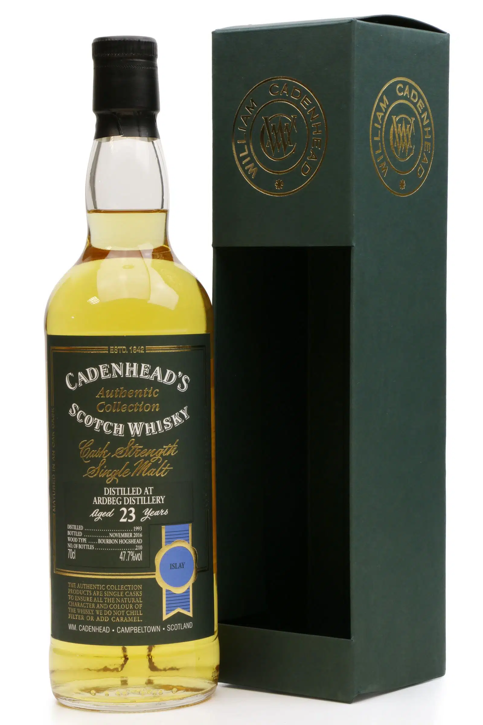 Ardbeg 23 1993 Cadenhead S Authentic Collection