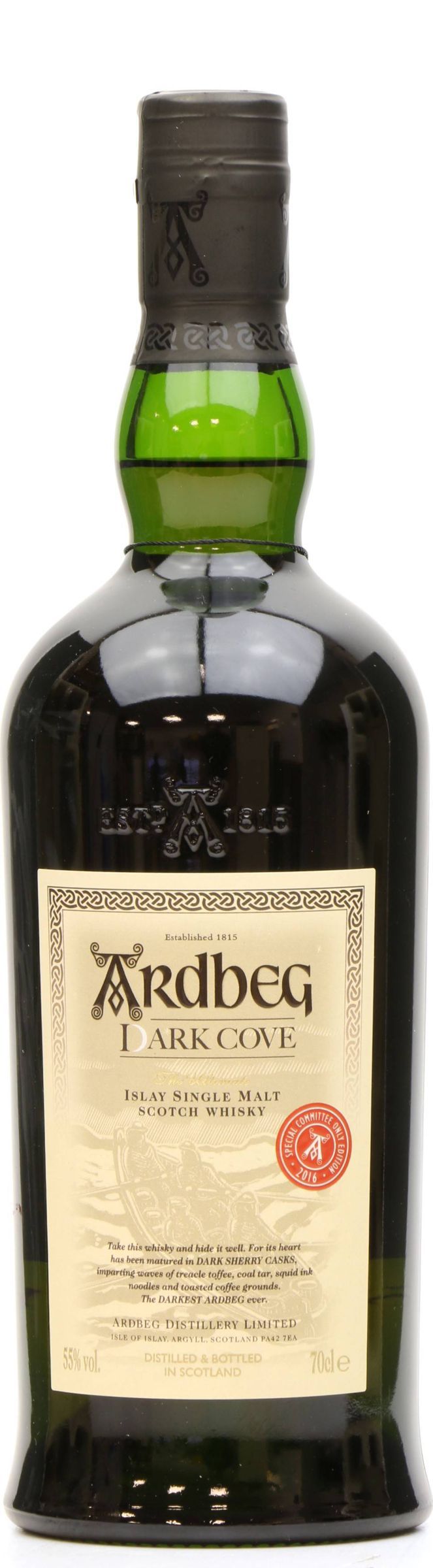Ardbeg Dark Cove Special Committee Only 2016