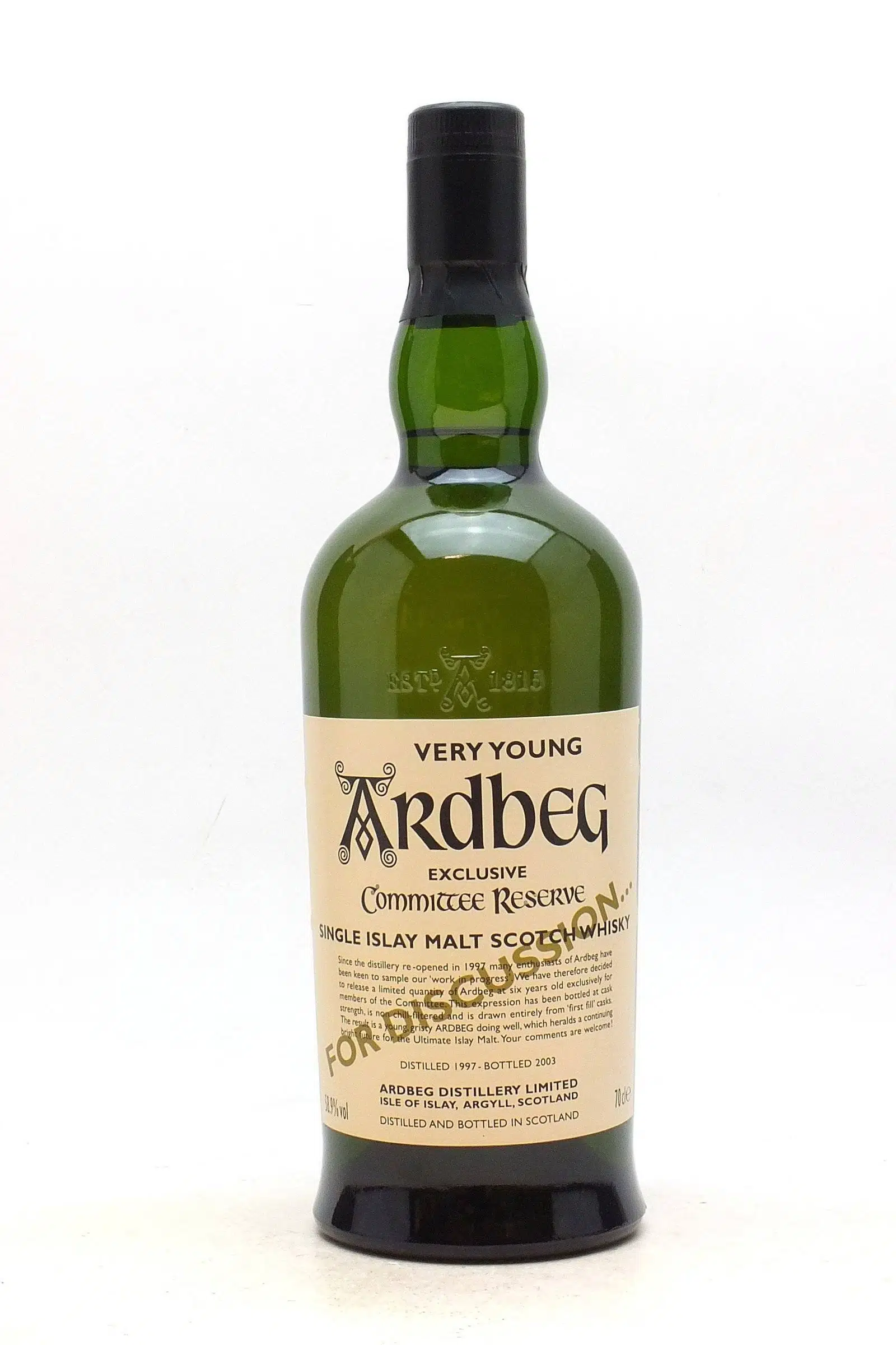 Ardbeg 1997 Very Ung Committee Reserve For Discussion