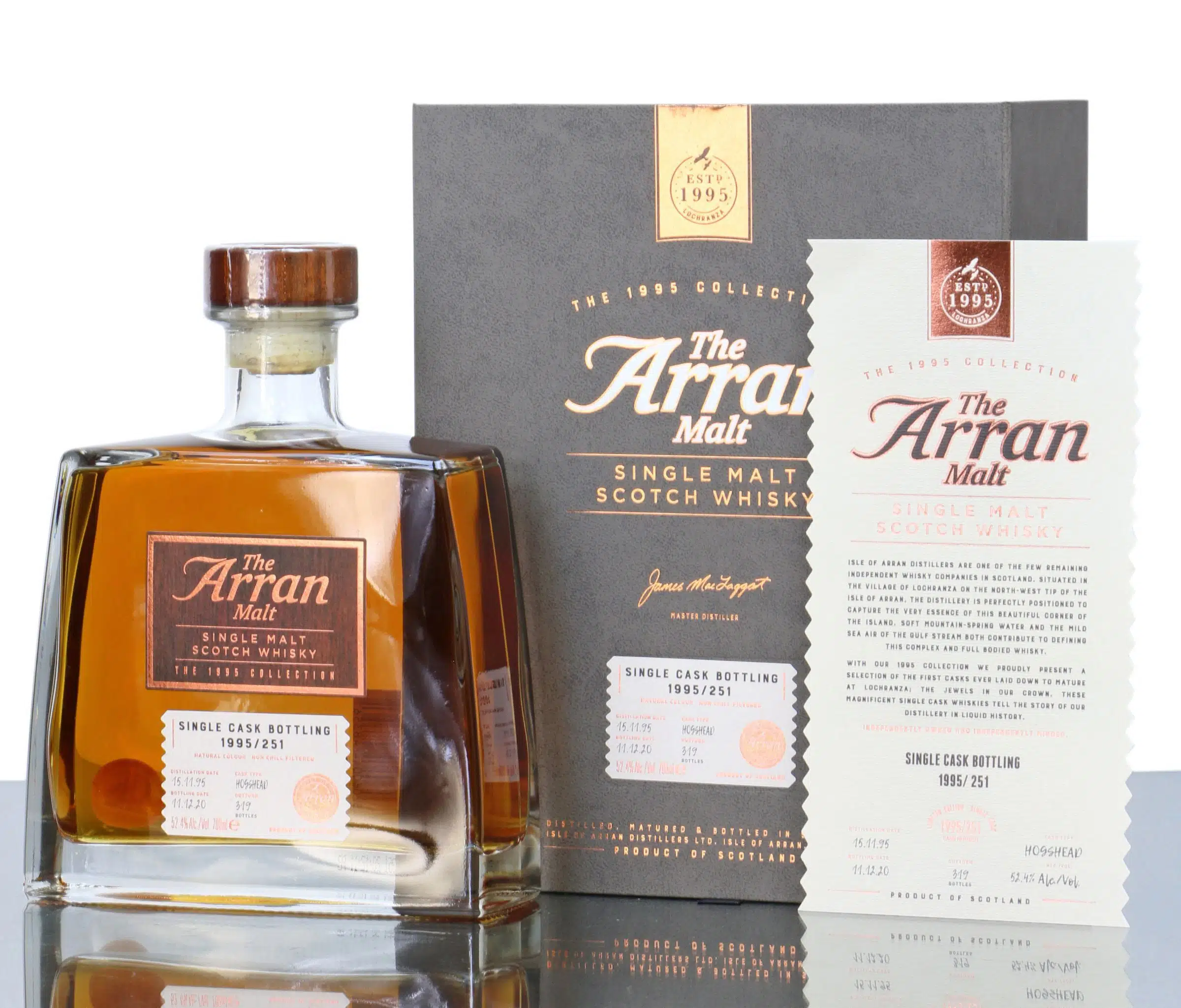Arran 25 1995 Single Cask 196 Lochranza Distillery Exclusive 70cl