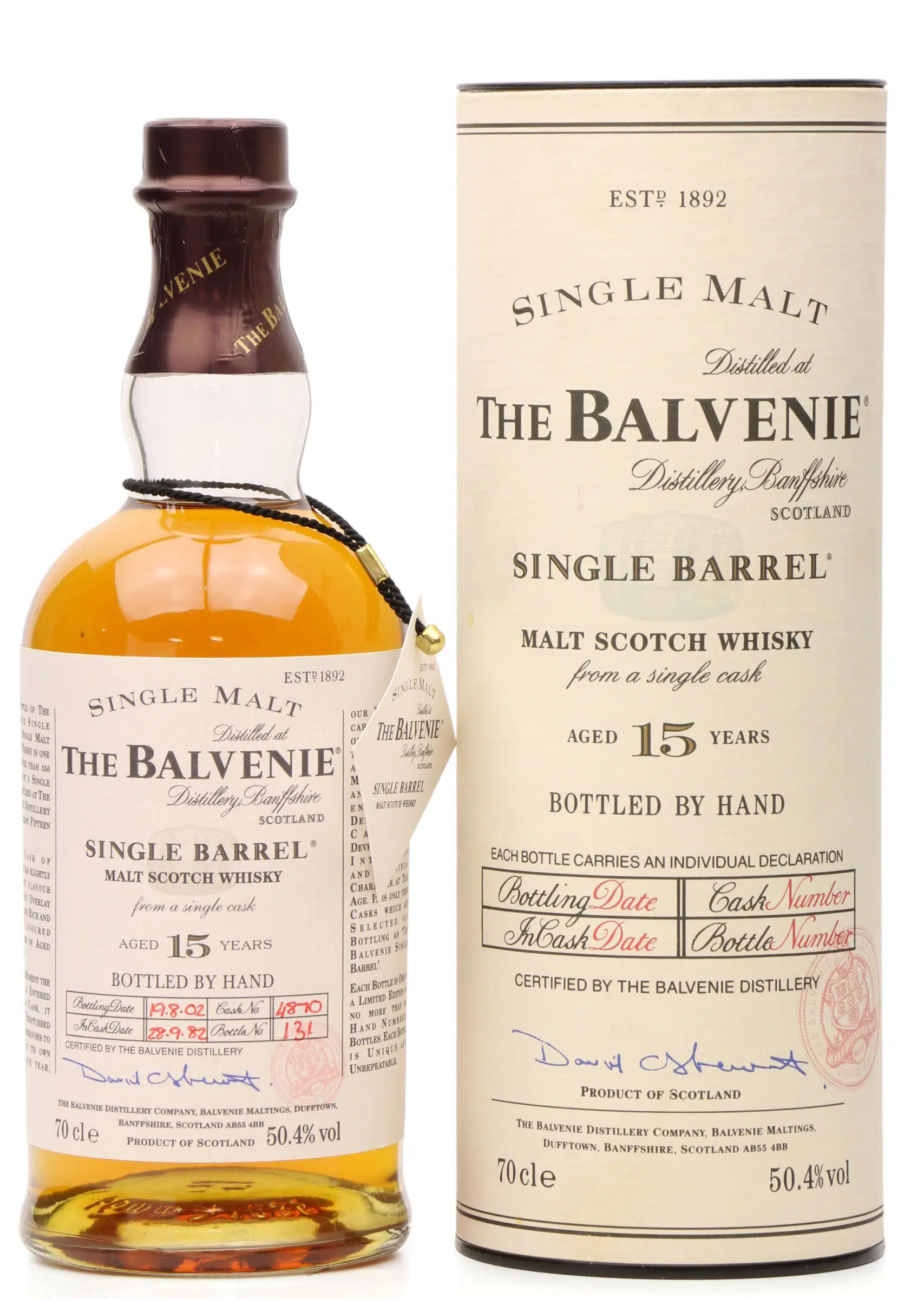 Balvenie 15 1982 Single Barrel Cask 247