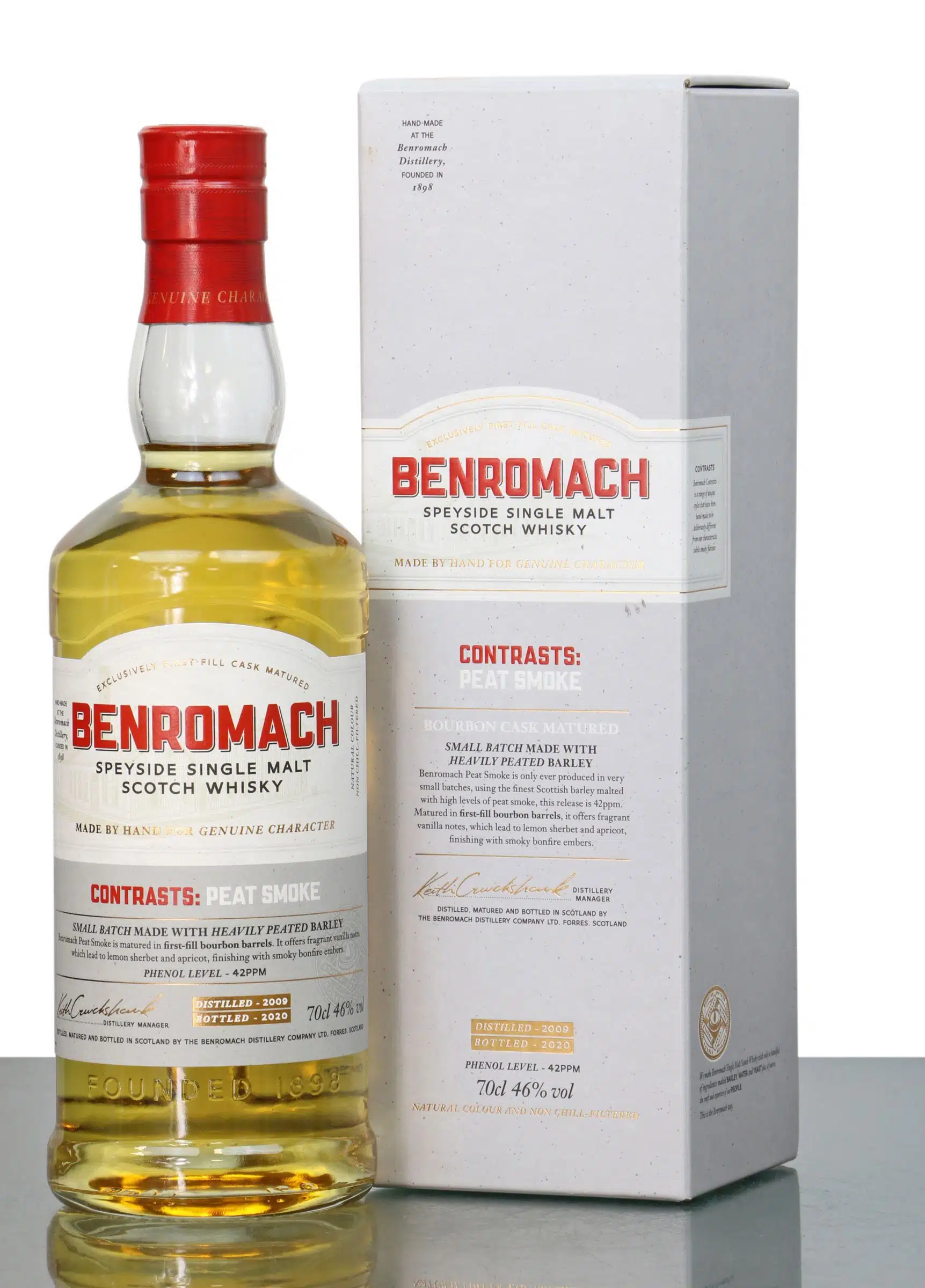 Benromach 2014 2024 Contrasts Peat Smoke