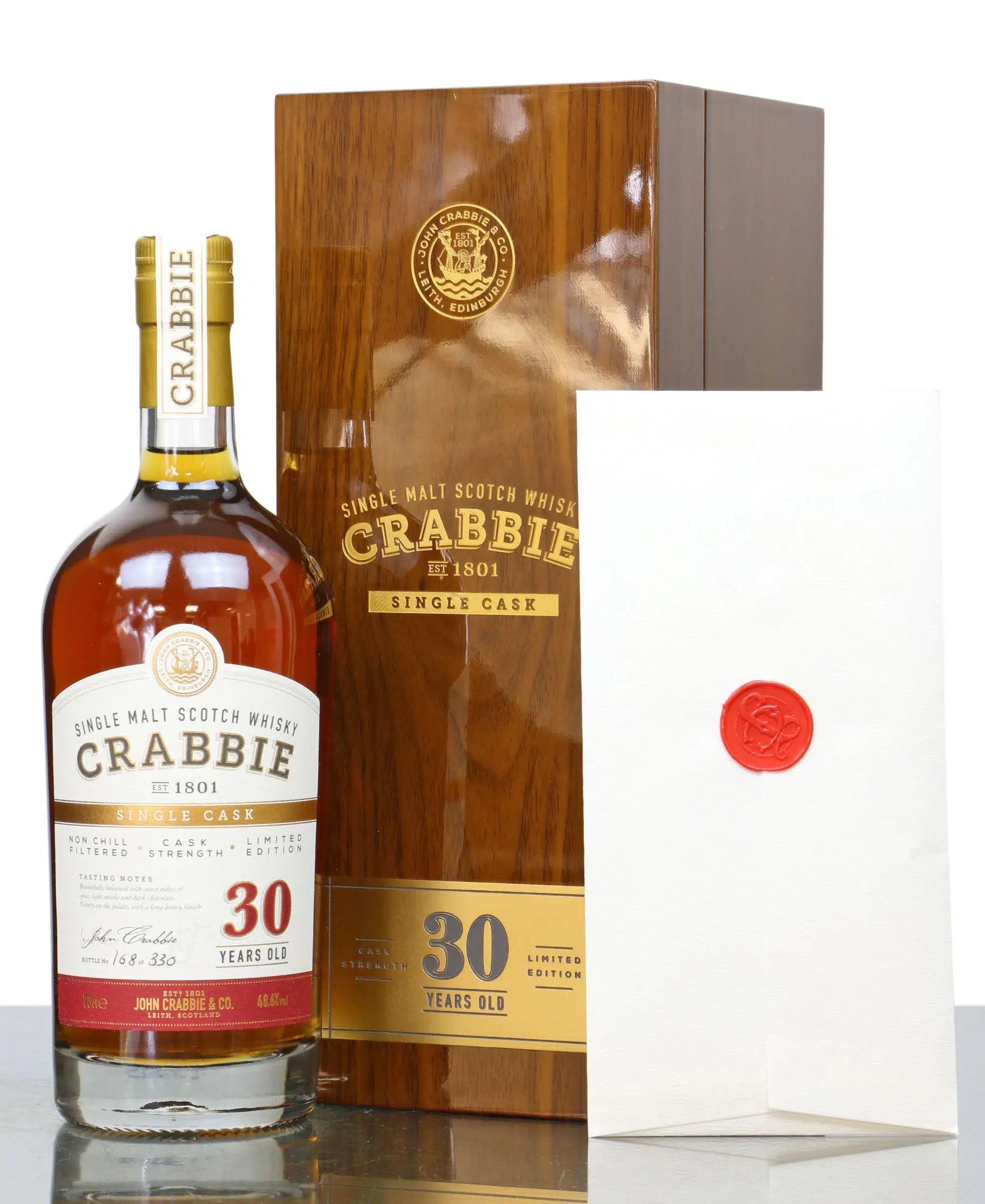 Crabbie Macallan 30 Speyside Single Cask Limited Edition 48 6
