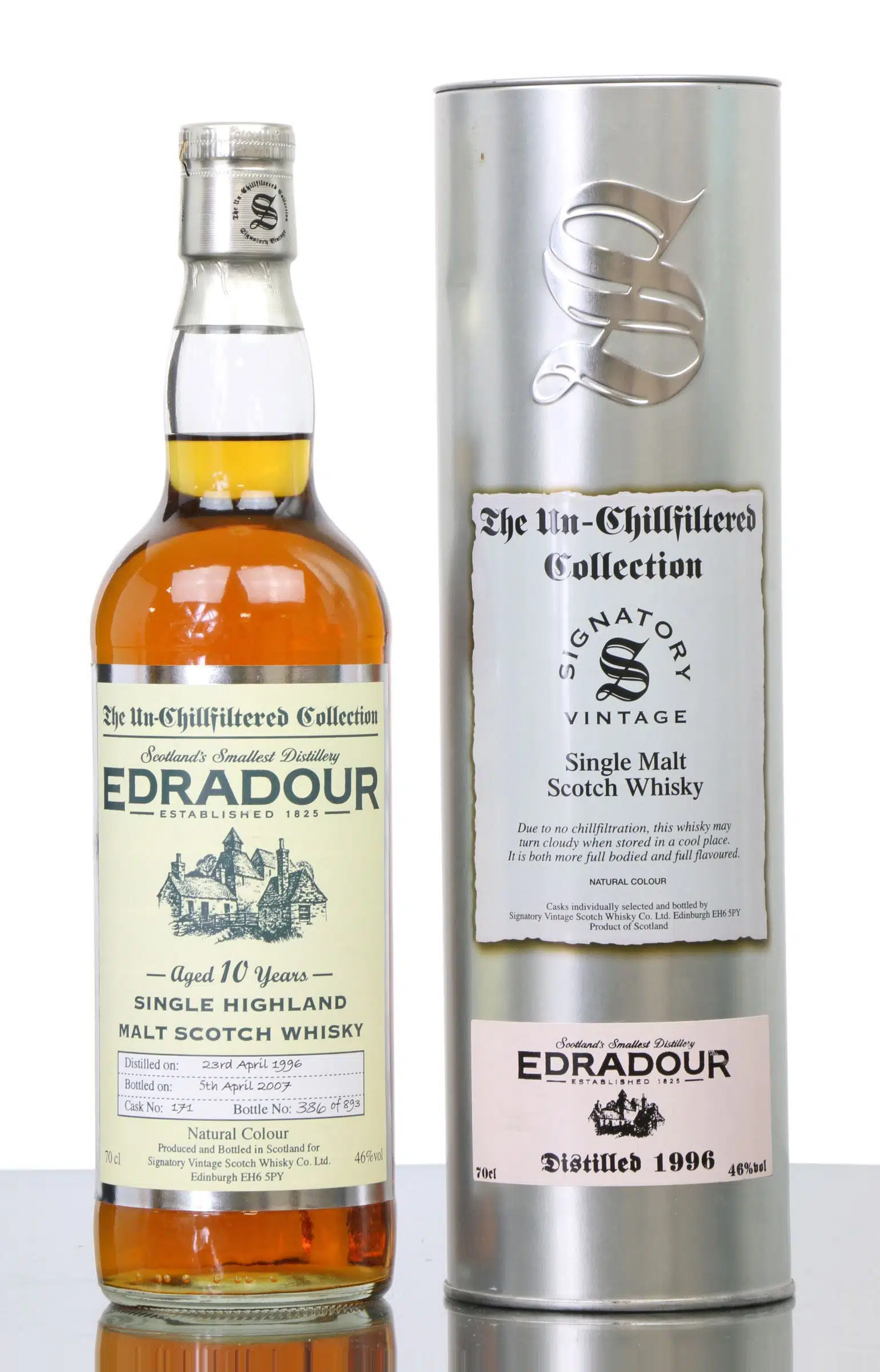 Edradour 10 1996 Signatory Vintage