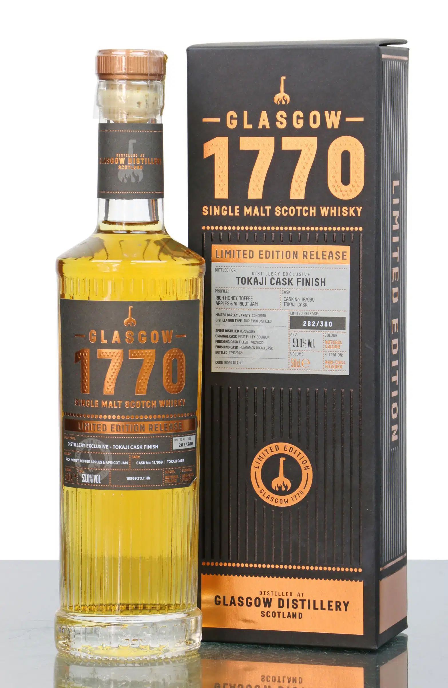 Glasgow 1770 6 2024 Small Batch Series No 2 Tokaji Cask Finish