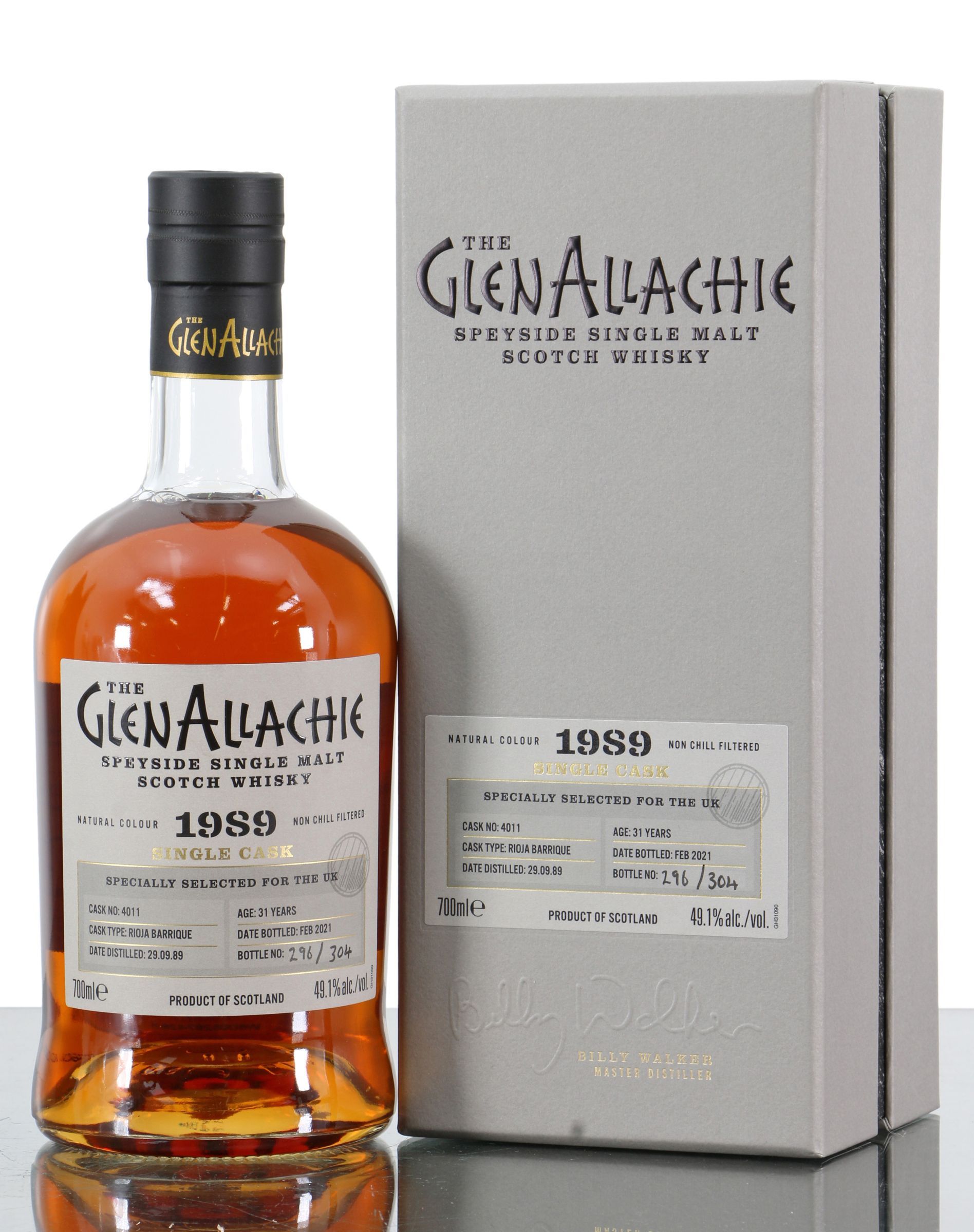 Glenallachie 31 1989 Single Cask 6118 Uk Exclusive