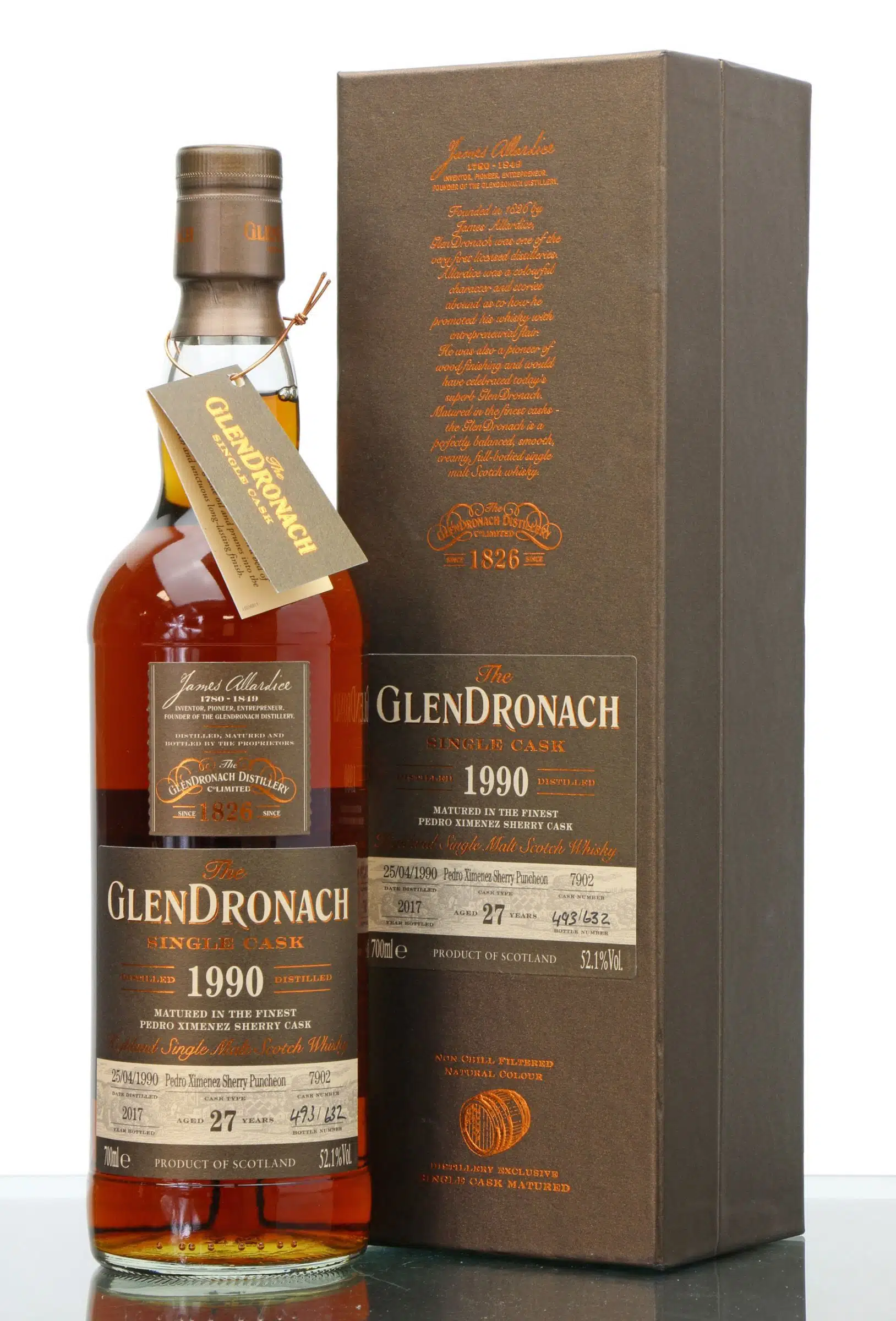 Glendronach 27 1990 Single Cask 7003