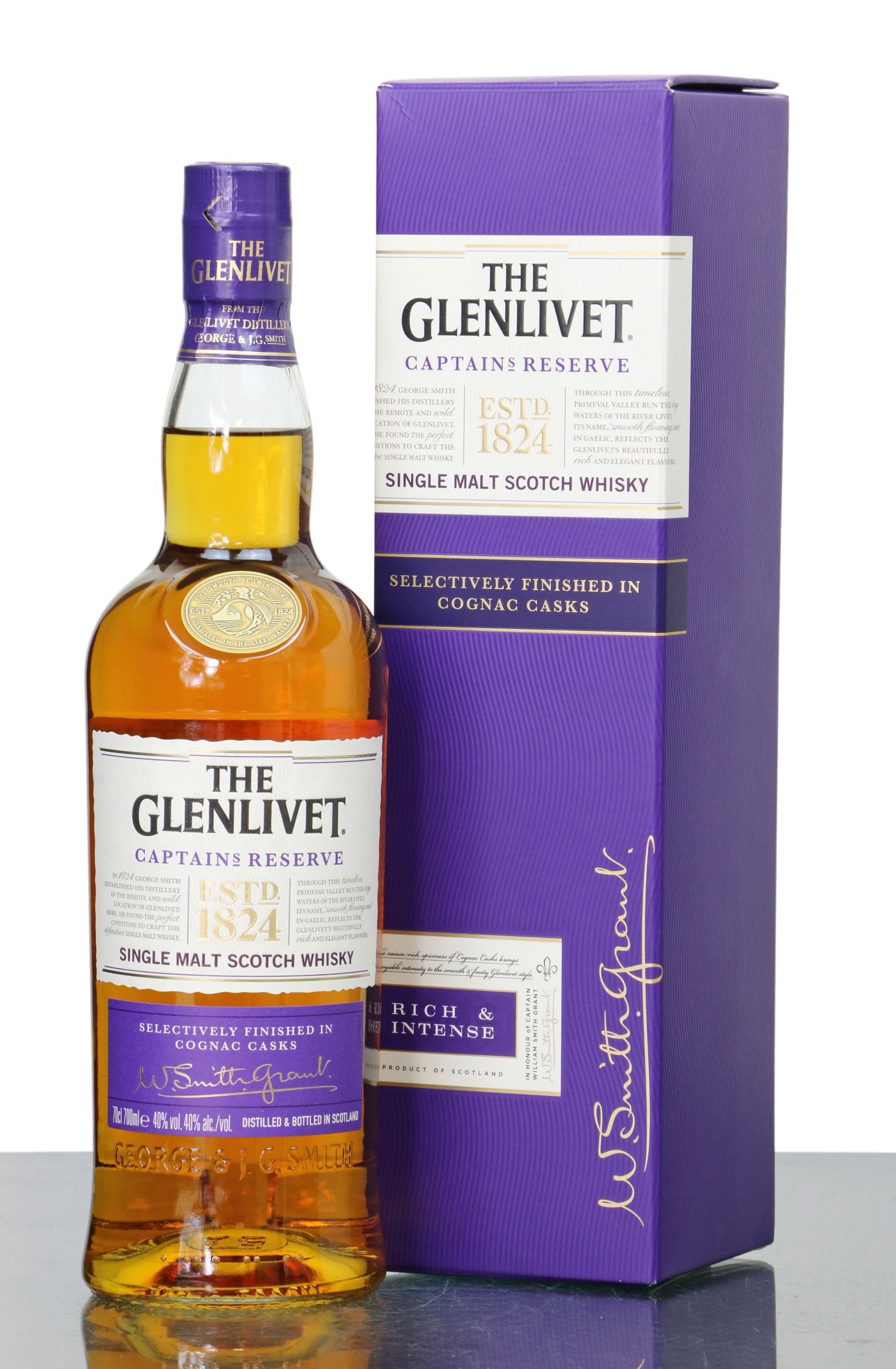 Glenlivet Captain S Reserve Cognac Cask Finish