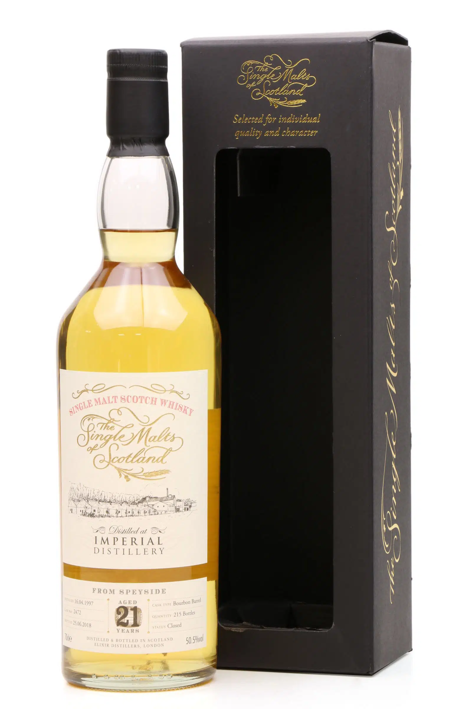 Imperial 21 1997 2018 Elixir Distillers Single Malts Of Scotland