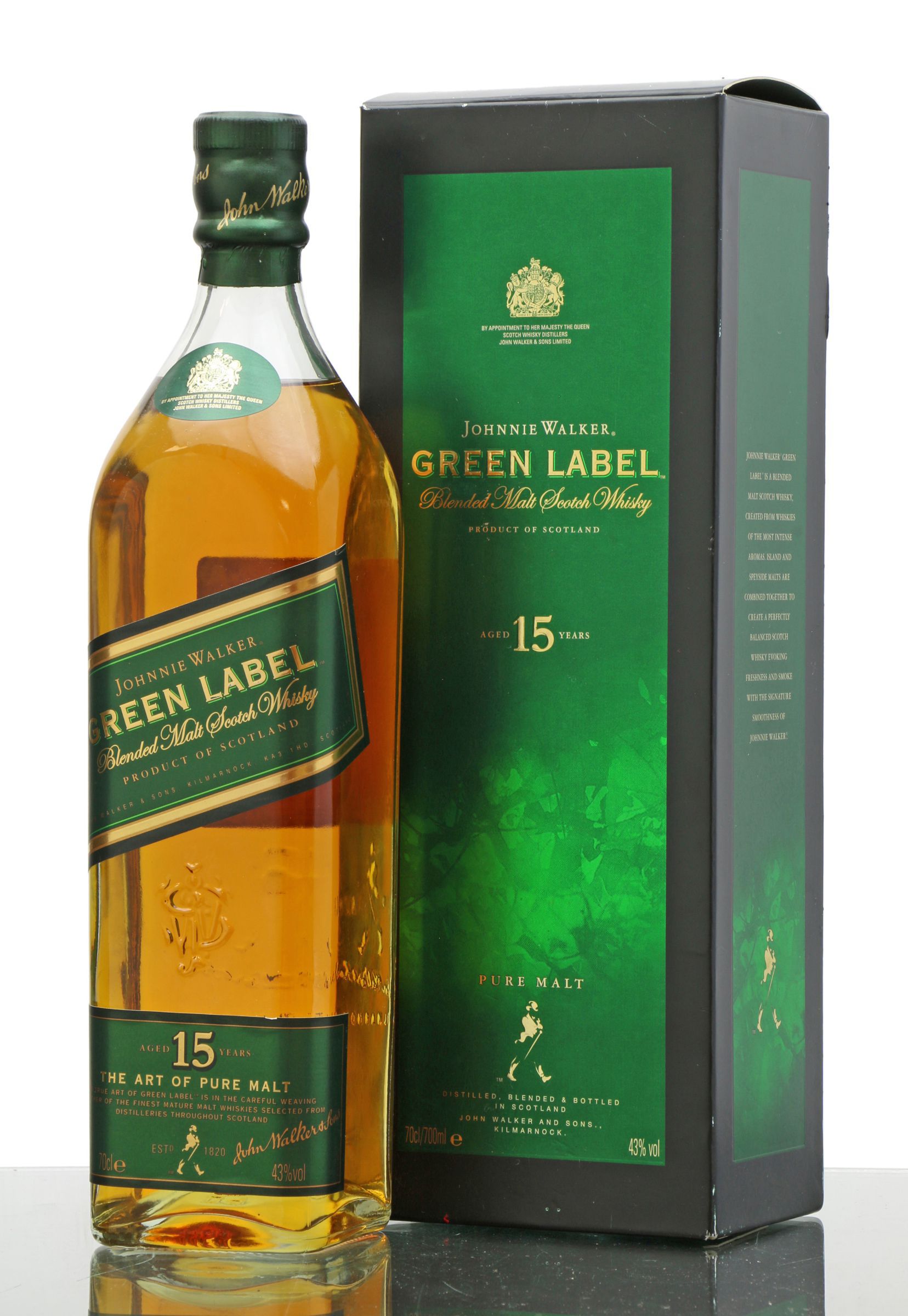 Johnnie Walker 15 Green Label Circa 2000