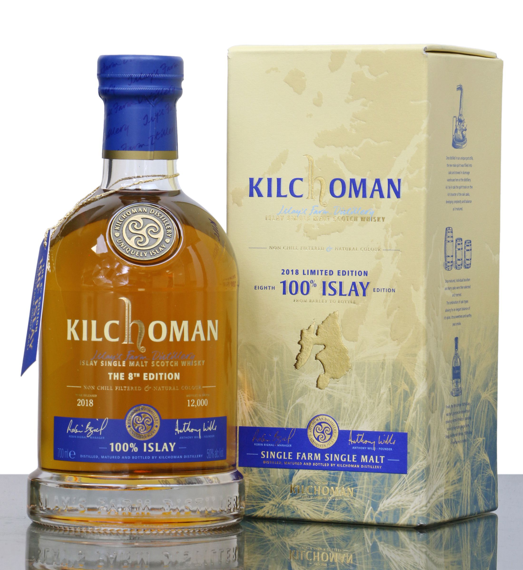 Kilchoman 100 Islay 2018 The 8th Edition