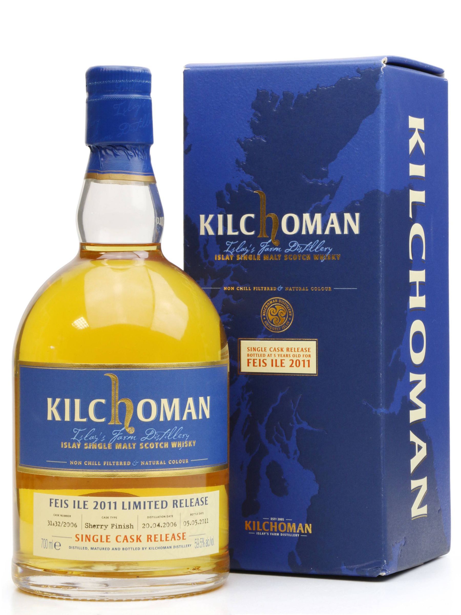 Kilchoman 5 Years Old 2006 Single Cask Release Feis Ile 2011