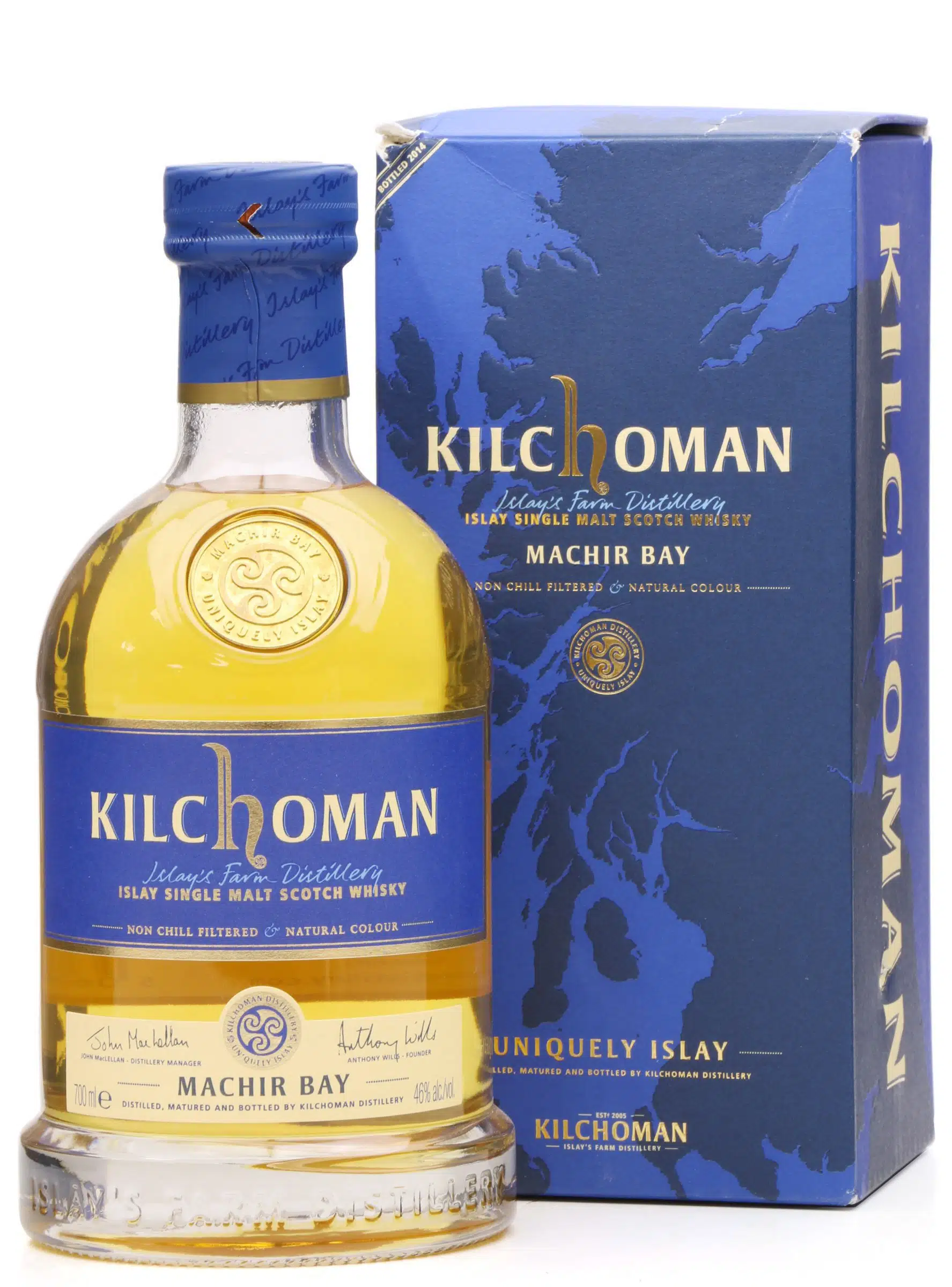 Kilchoman Machir Bay 2014 Release Presentation Set