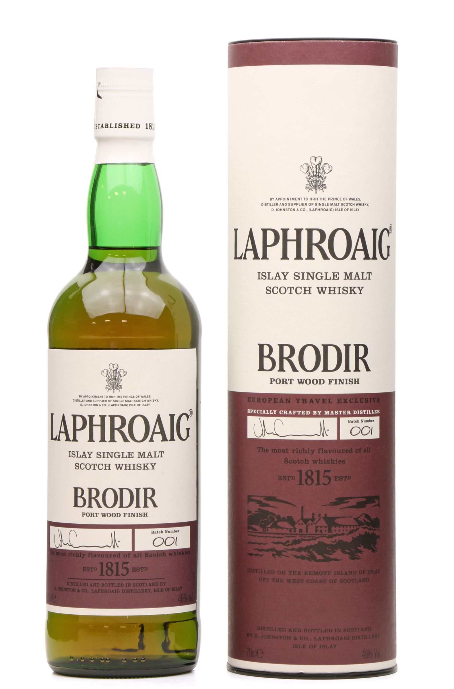 Laphroaig Brodir Port Wood Finish Batch 001