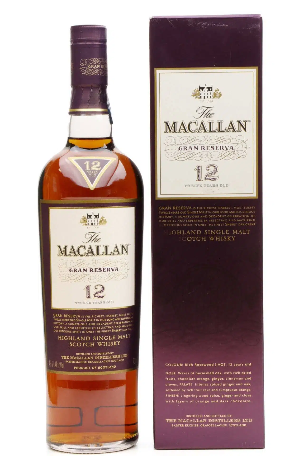 Macallan 12 Gran Reserva