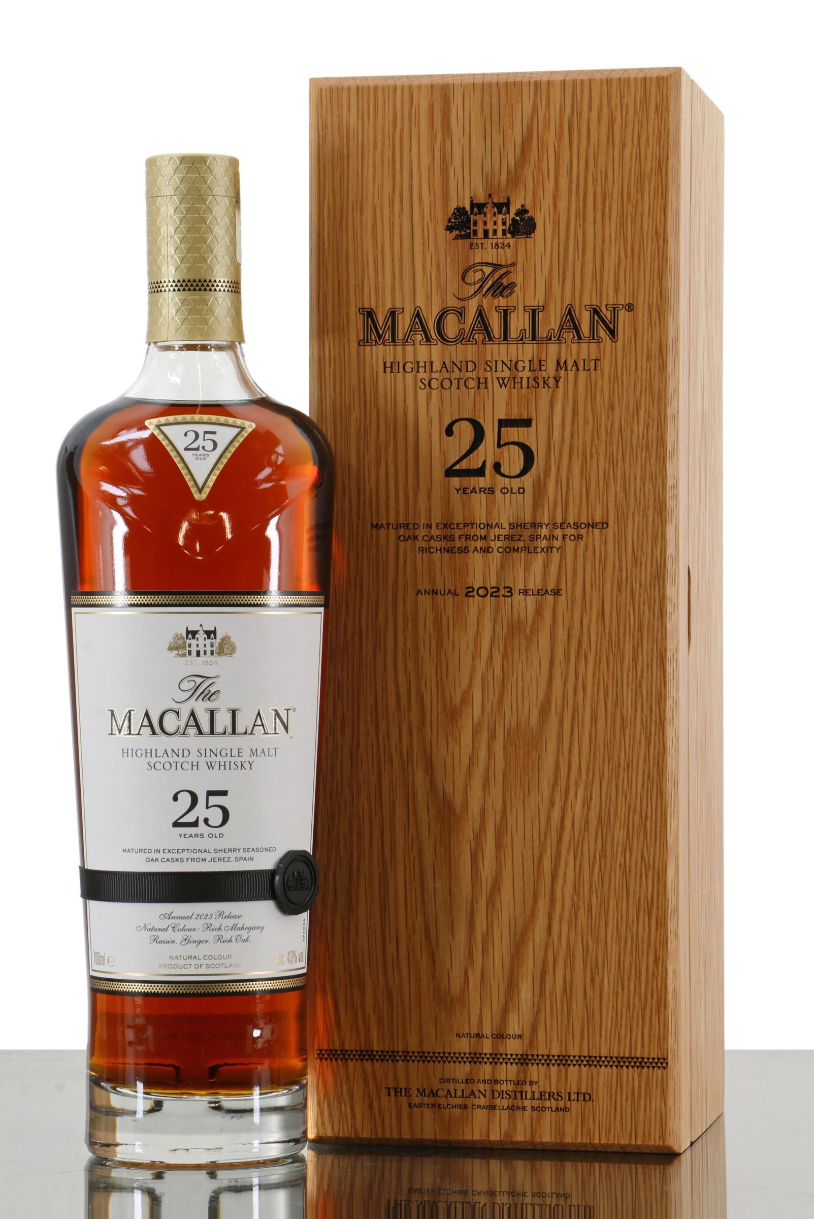 Macallan 25 Sherry Oak 2019 Release Us Import
