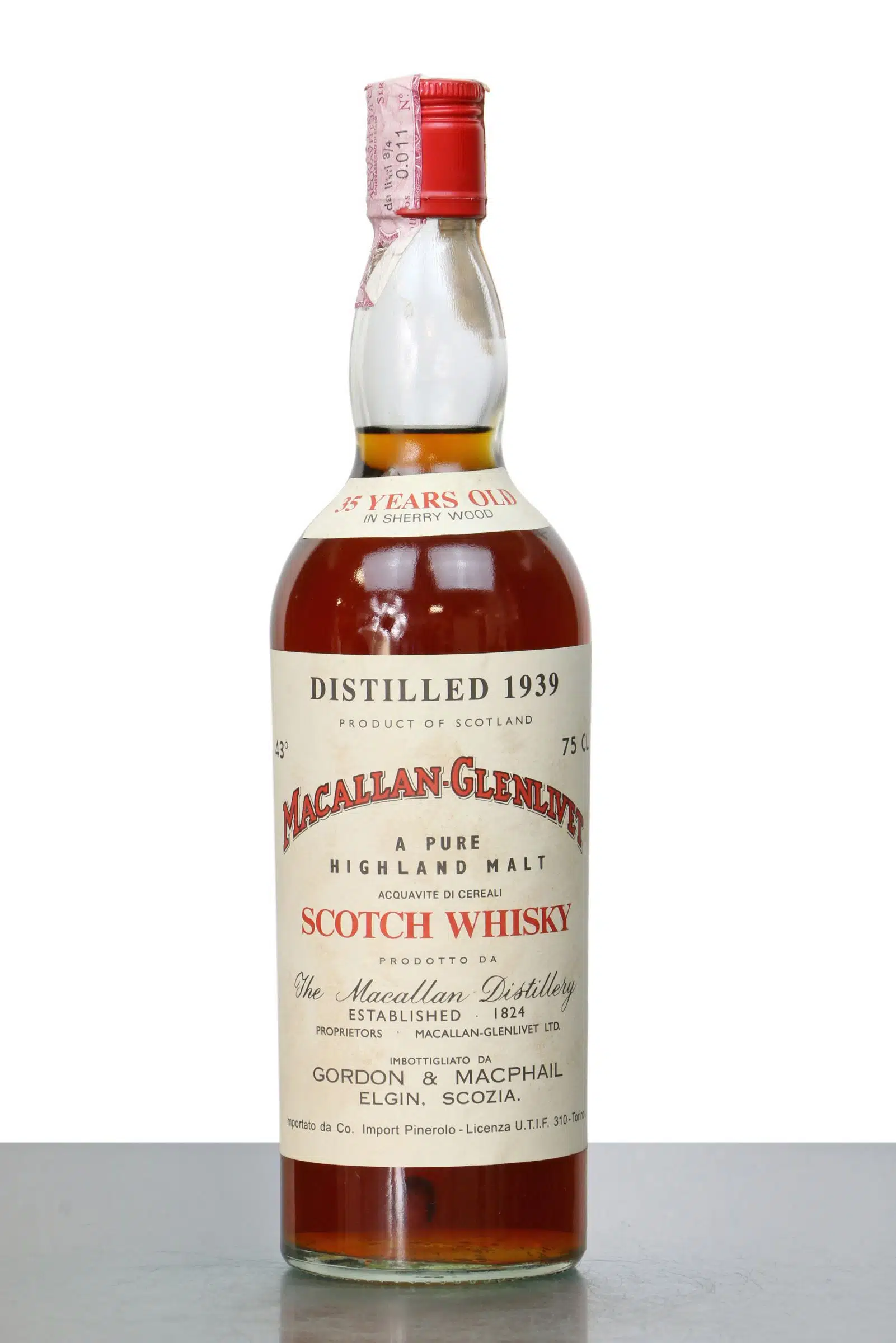 Macallan 25 2018 Sherry Oak Us Import