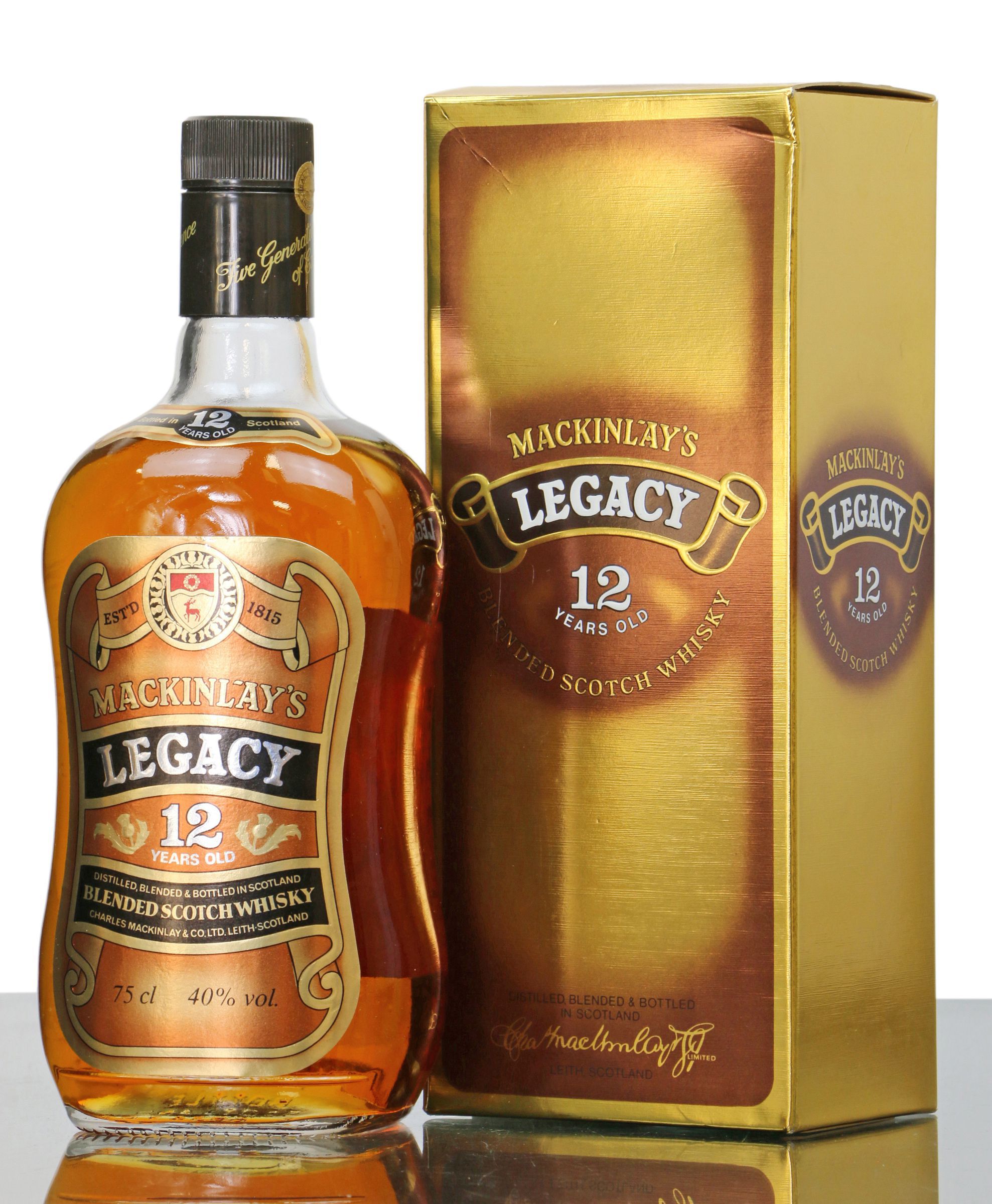 Mackinlay's Legacy 12 Years Old (75 cl) Whisky | Just Whisky Auction