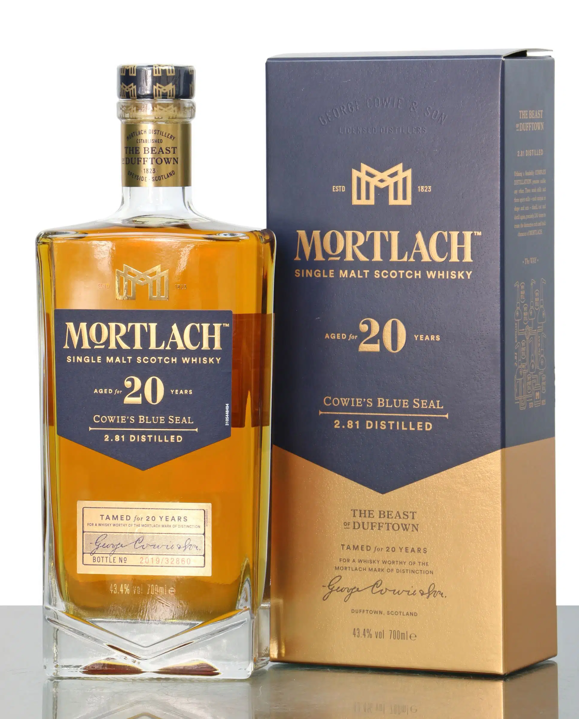 Mortlach 20 Cowie S Blue Seal